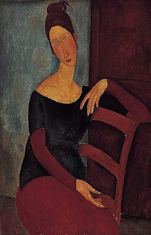 Portrait of the Artist’s Wife, Jeanne Hebuterne, 1918 | Amedeo Modigliani