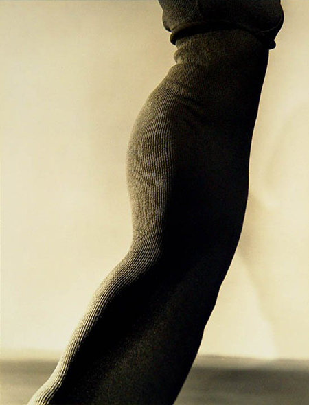 Barbara Morgan, "Ekstasis", photo of Martha Graham's torso