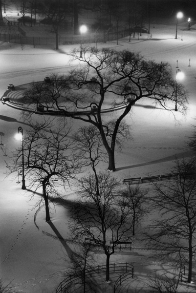 André Kertész | <i>Washington Square, New York, 1954</i>