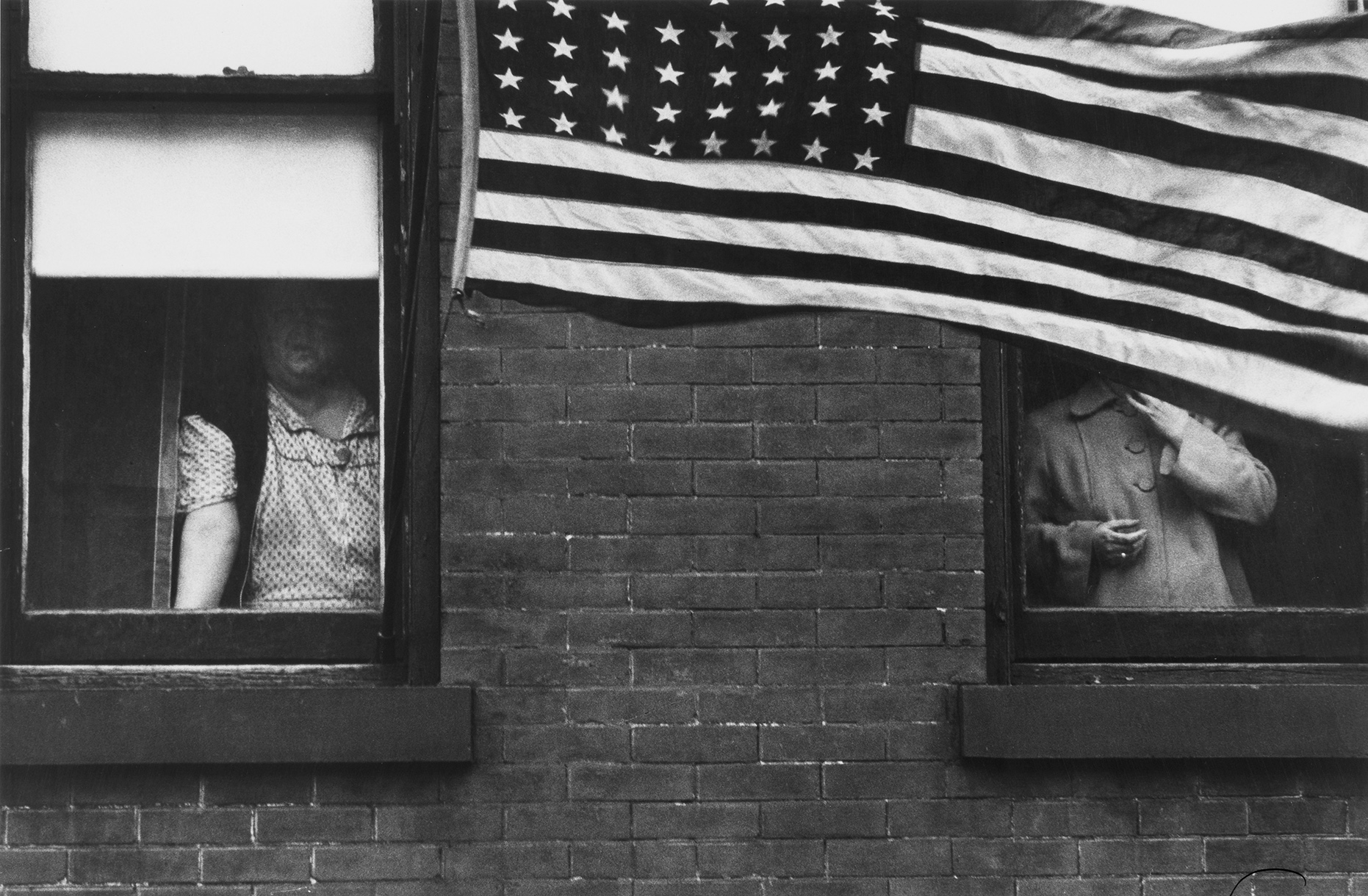 Parade, Hoboken, New Jersey, 1955, Robert Frank "The Americans"