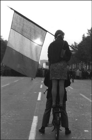 PARIS, France—The events of May 1968 on the Champs-Élysées. © Henri Cartier-Bresson / Magnum Photos
