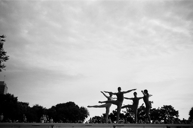 Merce Cunningham Dance Company, Rockefeller Park © Doug Kim