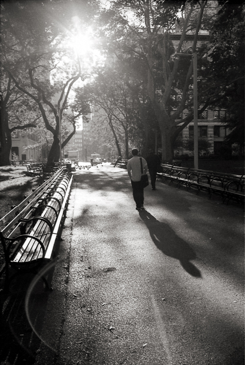 Washington Square Park; Leica M6 TTL 0.58, 35mm Summicron, Agfa APX 400 © Doug Kim