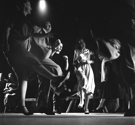 Audience Dancing © 1951 Clemens Kalscher