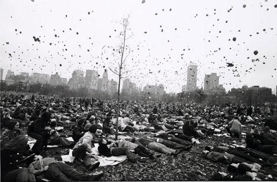 Peace Demonstration, Central Park, Garry Winogrand, 1970 © The Estate of Garry Winogrand