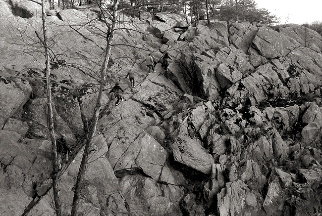 The Billy Goat Trail, Great Falls, Maryland © Doug Kim, Nikon F5, 35-70mm Nikkor, Agfa APX 400