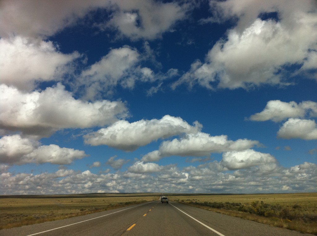 Route 371, on the way to Shiprock, NM; iPhone © Doug Kim