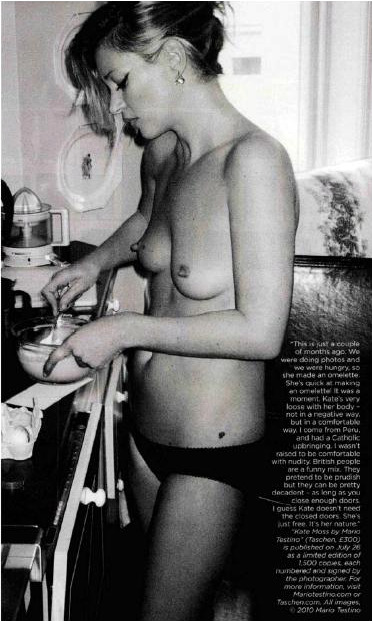 Kate Moss by Mario Testino © Mario Testino