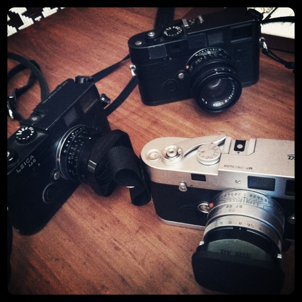 Leica M6, Leica M7, Leica MP in Long Beach, CA; iPhone Instagram