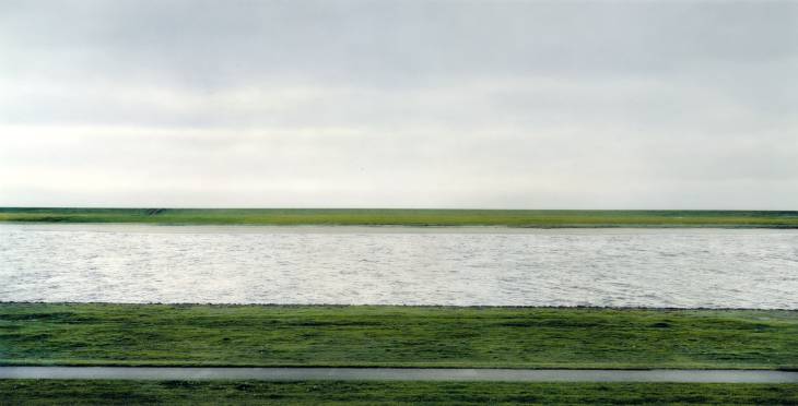 Rhine II, 1999 - Andreas Gursky 