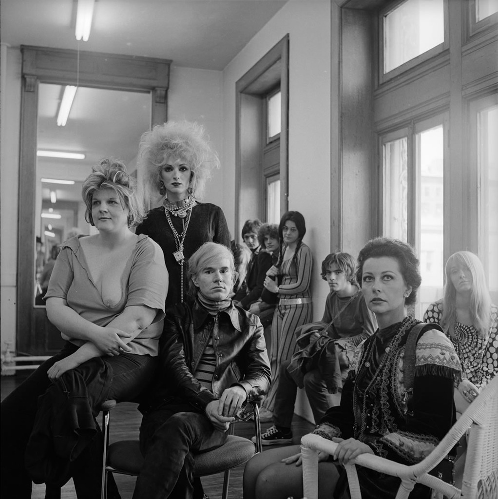 Andy Warhol and members of the Factory, New York City, 1969 © Cecil Beaton