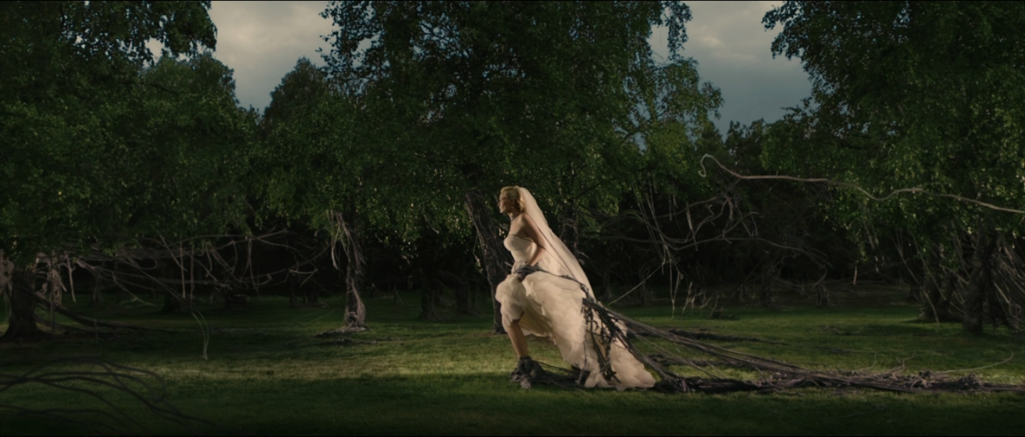 Kirsten Dunst in Lars von Trier's Melancholia (2011) 