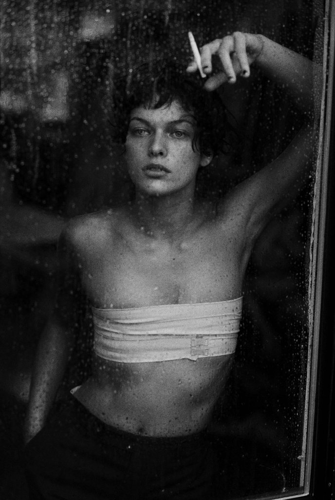 Milla Jovovitch, New York, Italian Vogue, 1996 © Peter Lindbergh