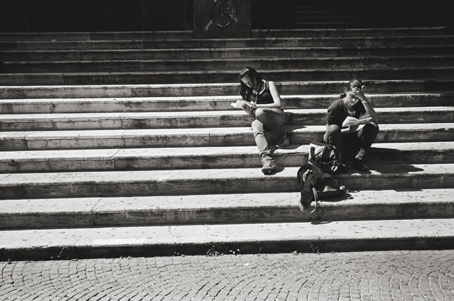 Università degli Studi Federico II, Napoli; Leica MP 0.58, 35mm Summicron, Kodak Tri-X © Doug Kim