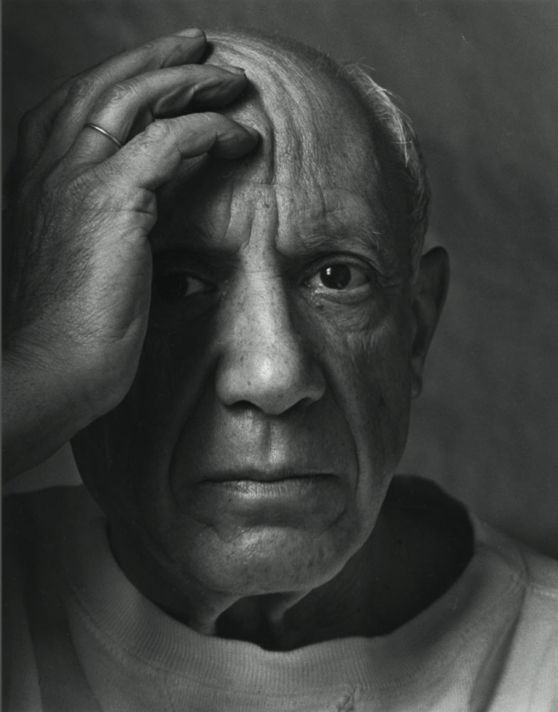 Pablo Picasso, 1954 © Arnold Newman