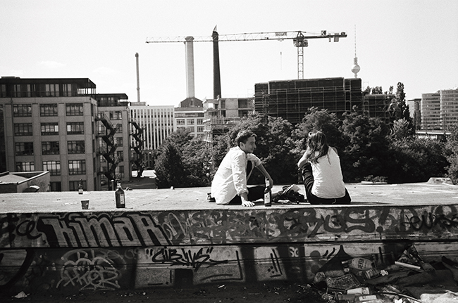 Eisfabrik, Berlin; Leica MP 0.58, 35mm Summicron, Kodak Tri-X © Doug Kim