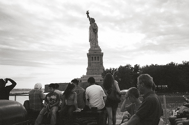 Statue of Liberty, Leica MP 0.58, 35mm Summicron, Kodak Tri-X © Doug Kim