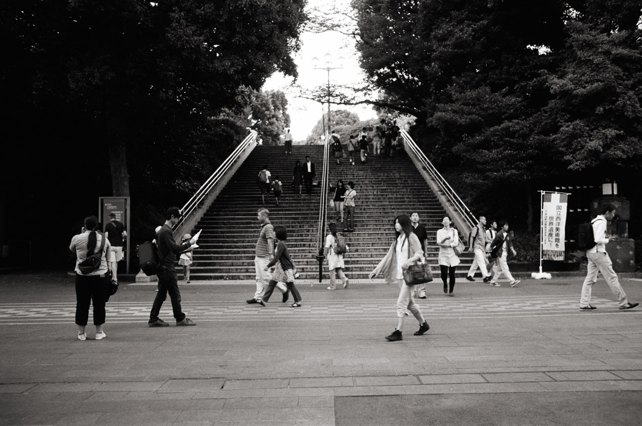 Ueno, Tokyo, Japan; Leica MP 0.58, 35mm Summilux, Kodak Tri-X © Doug Kim