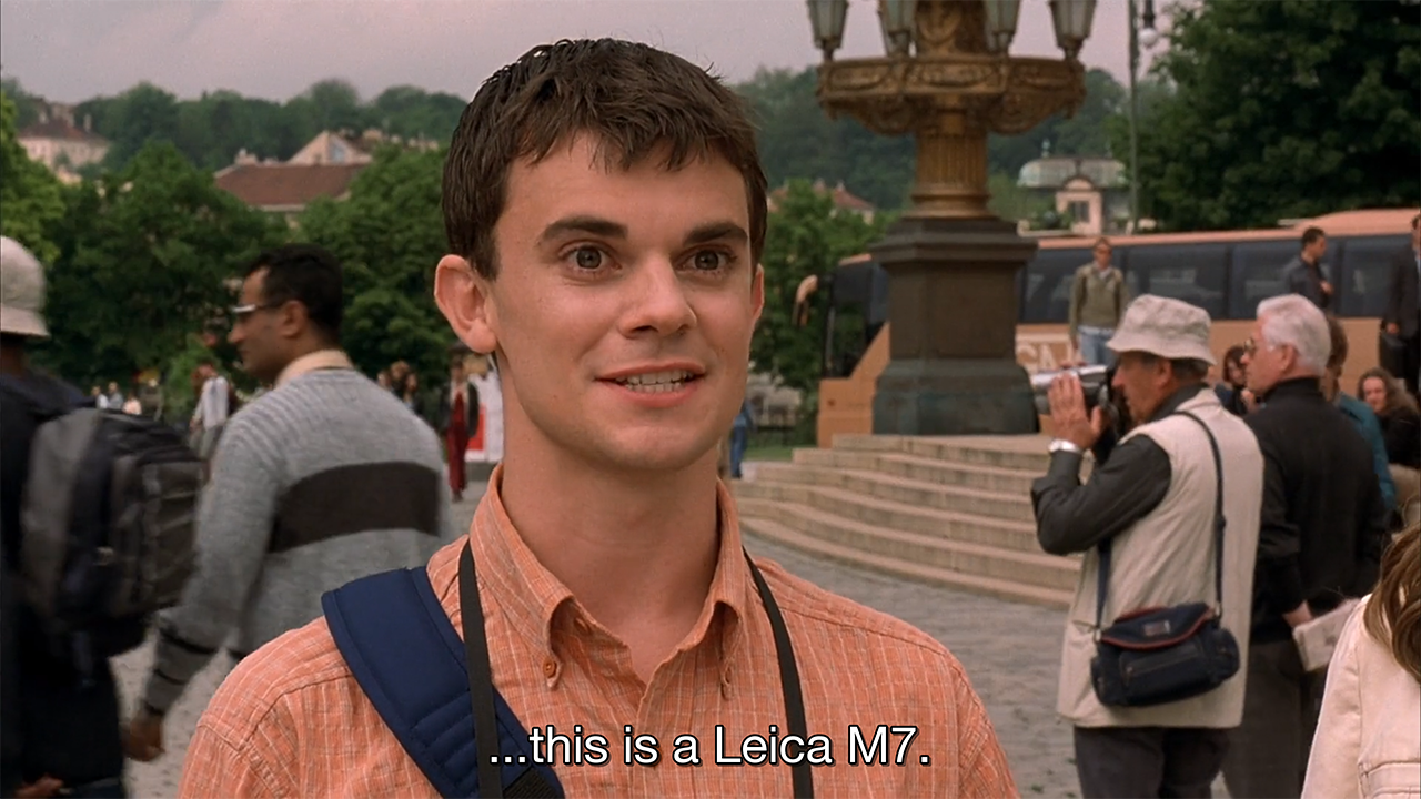 Travis Wester with a Leica M7 in Eurotrip 2004